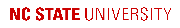 North Carolina State University Logo